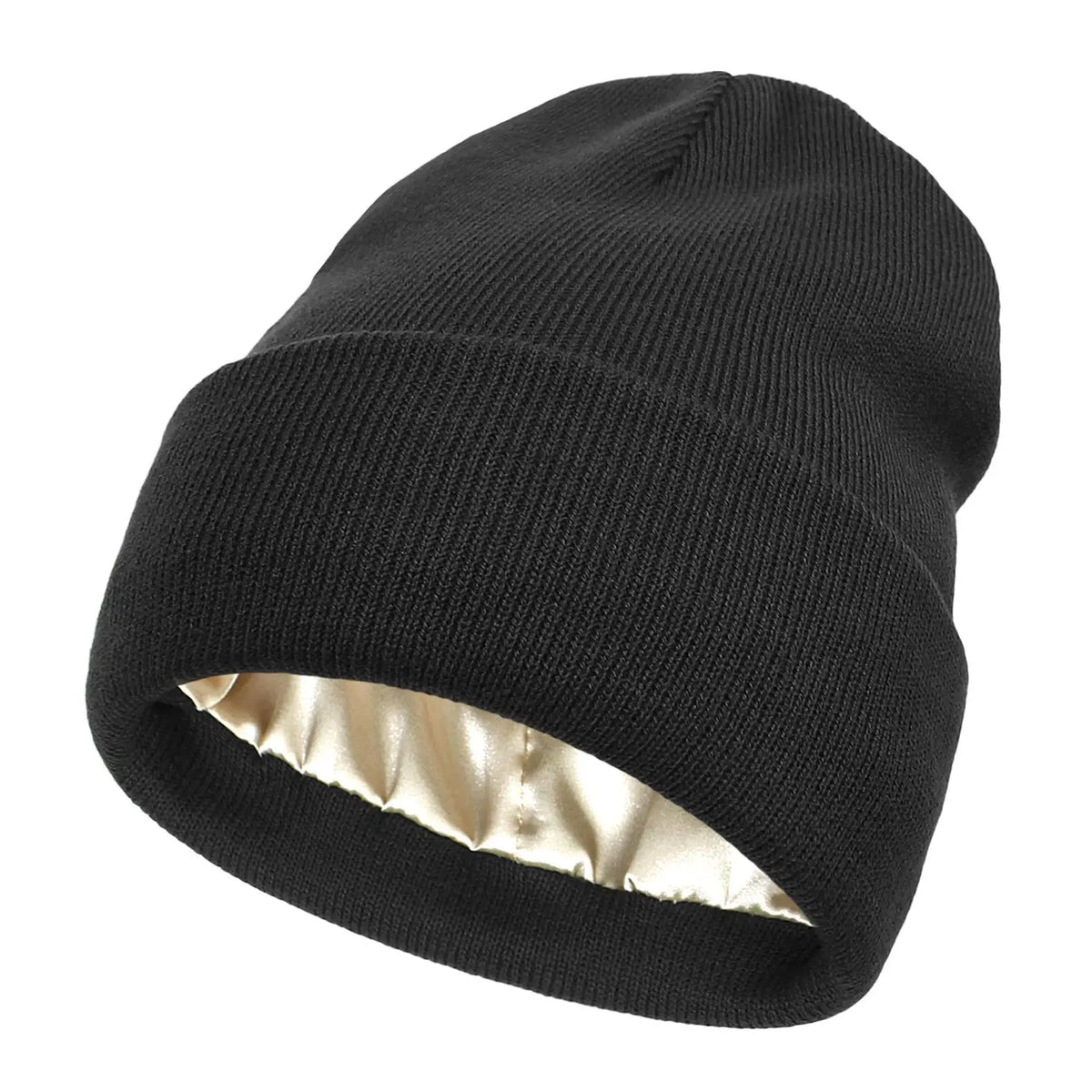 Farbvarianten: Grün, Weiß, Schwarz und Hot Pink LYVRA Satin Beanie