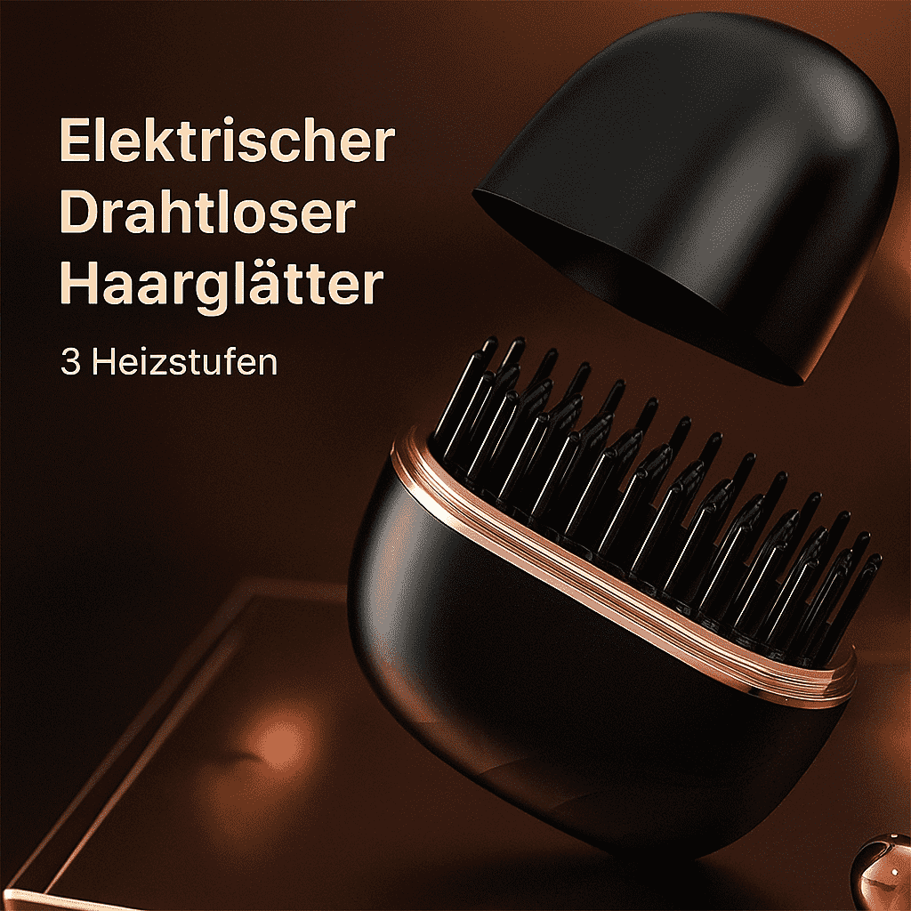 LYVRA Haarglätter mit drei Temperaturstufen 160 180 200 Grad für alle Haartypen