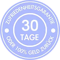 30 Tage Zufriedenheitsgarantie Siegel
