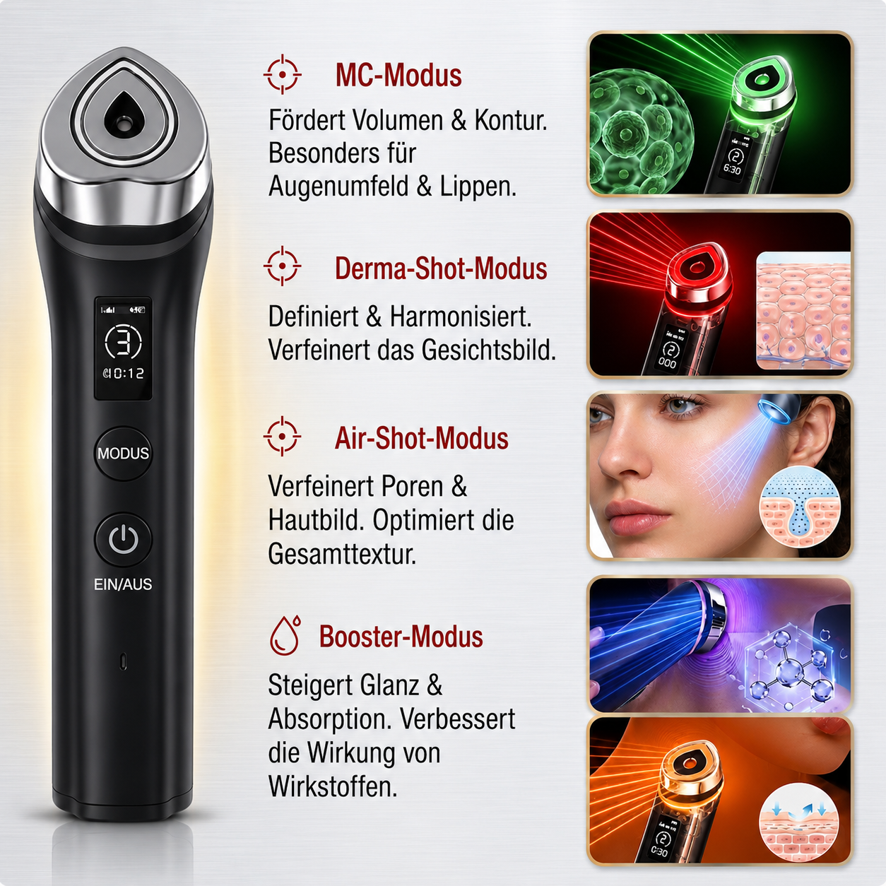 LYVRA RejuvaLift™ – RF Anti-Aging Gesichtsmassagegerät
