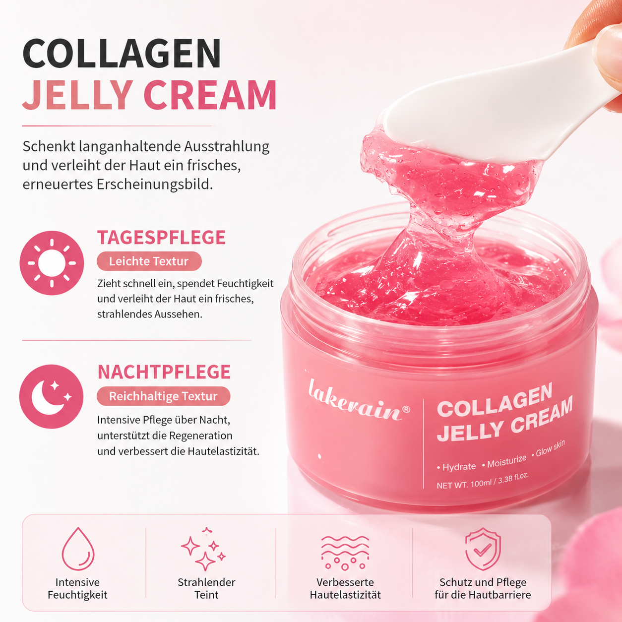 LYVRA GlowJelly™ – Kollagen Niacinamid Gel-Creme