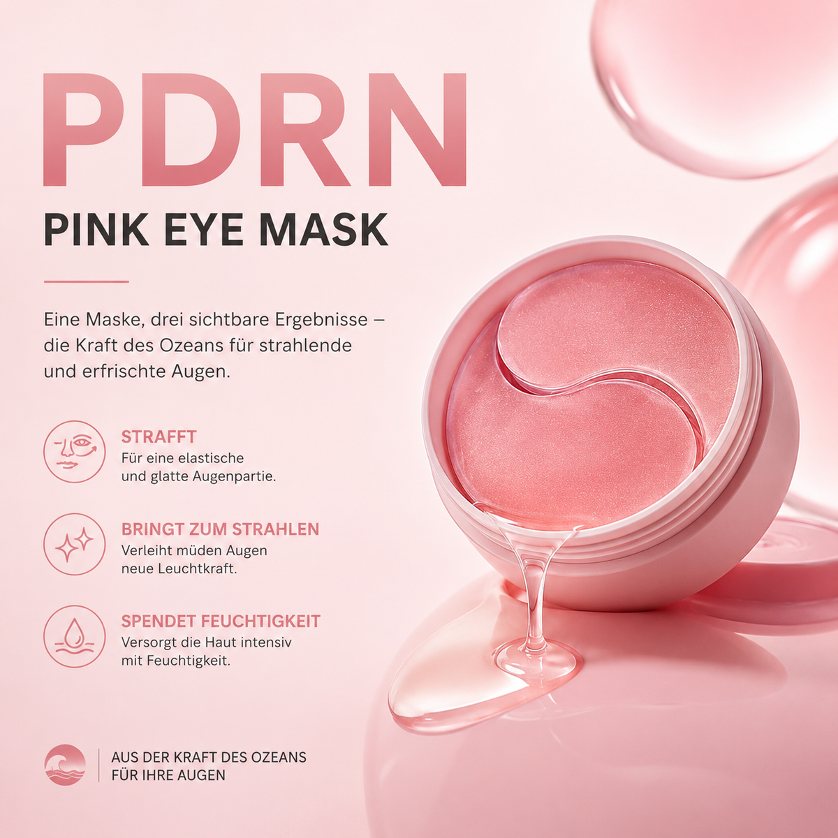 LYVRA GlowPatch™ – PDRN Hydrogel Augenpads