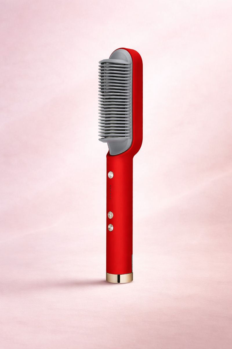 Lyvra GlideBrush – Elektrische Ionen-Glättbürste (Keramik)