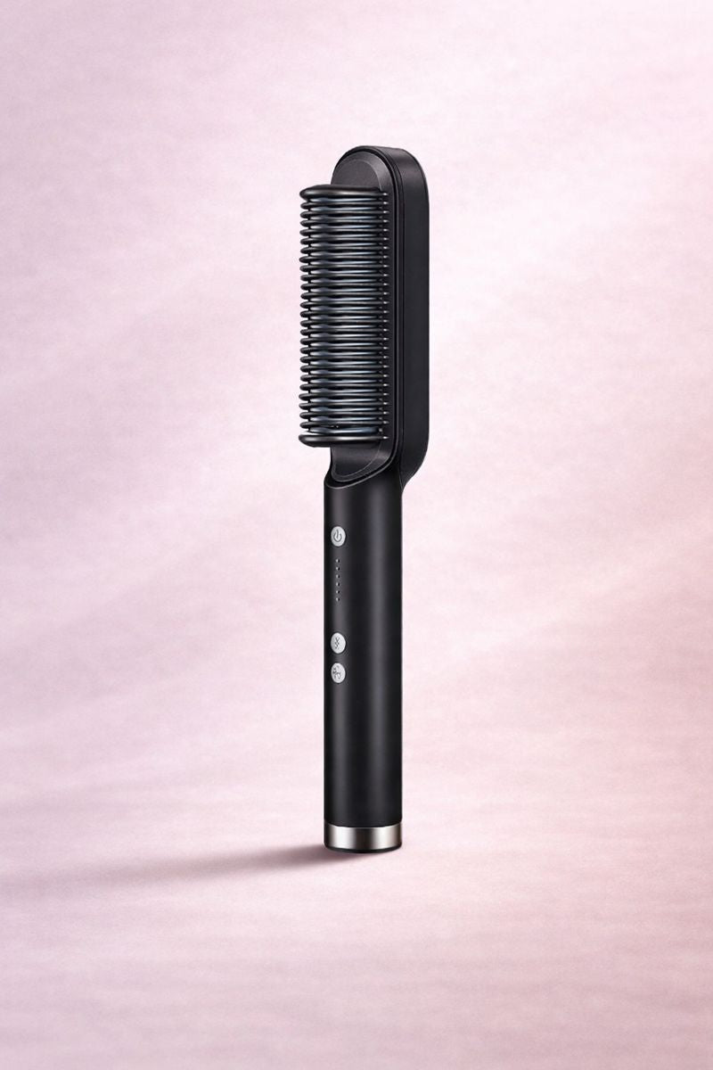 Lyvra GlideBrush – Elektrische Ionen-Glättbürste (Keramik)