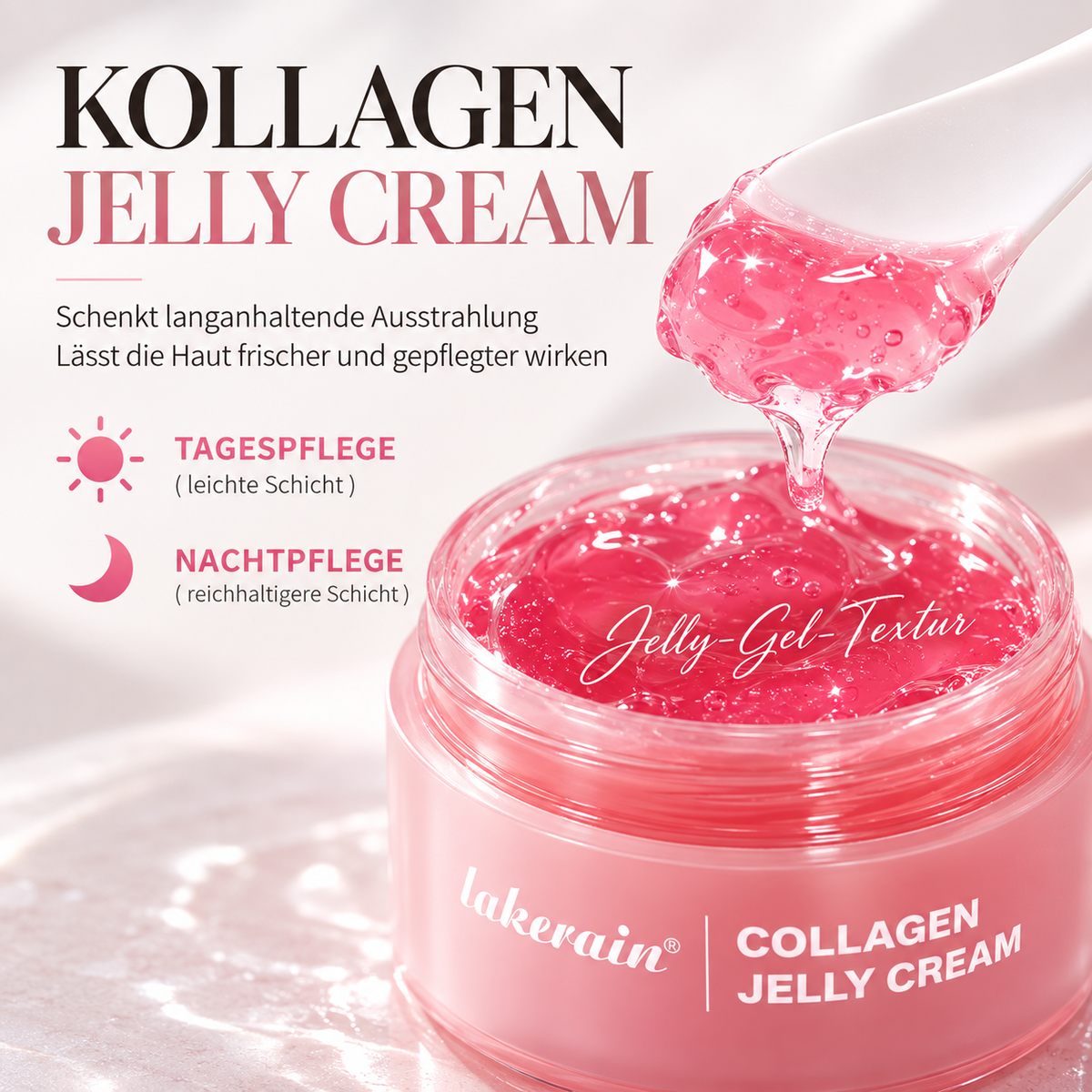 LYVRA RoséCollagen – 4-teiliges Pflegeset