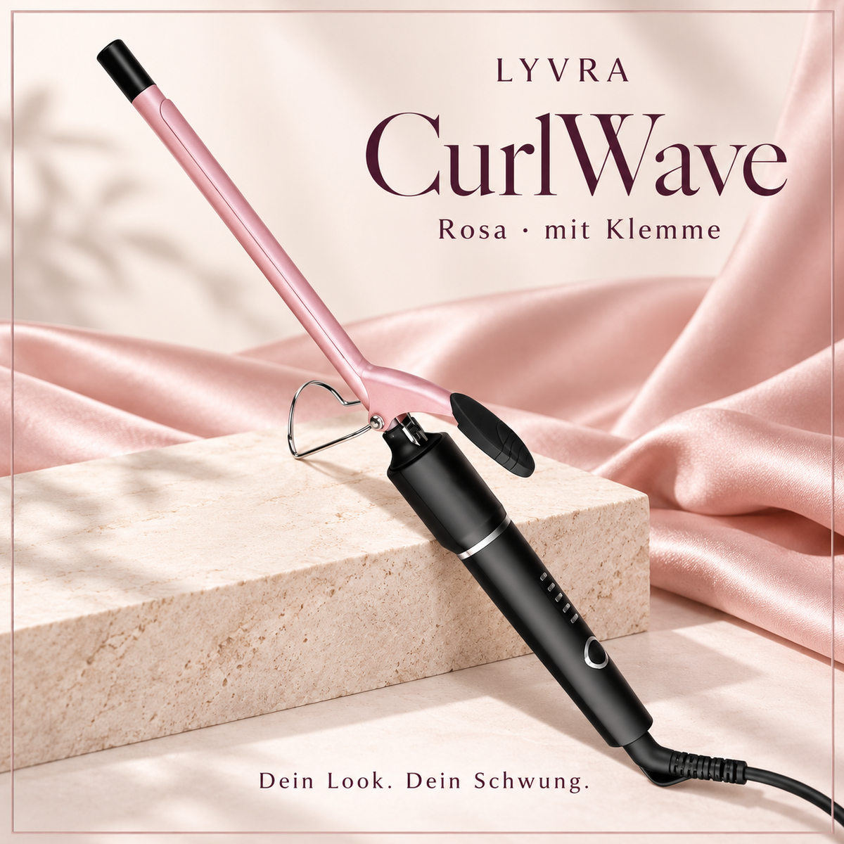 LYVRA CurlWave | Lockenstab für Locken & Wellen