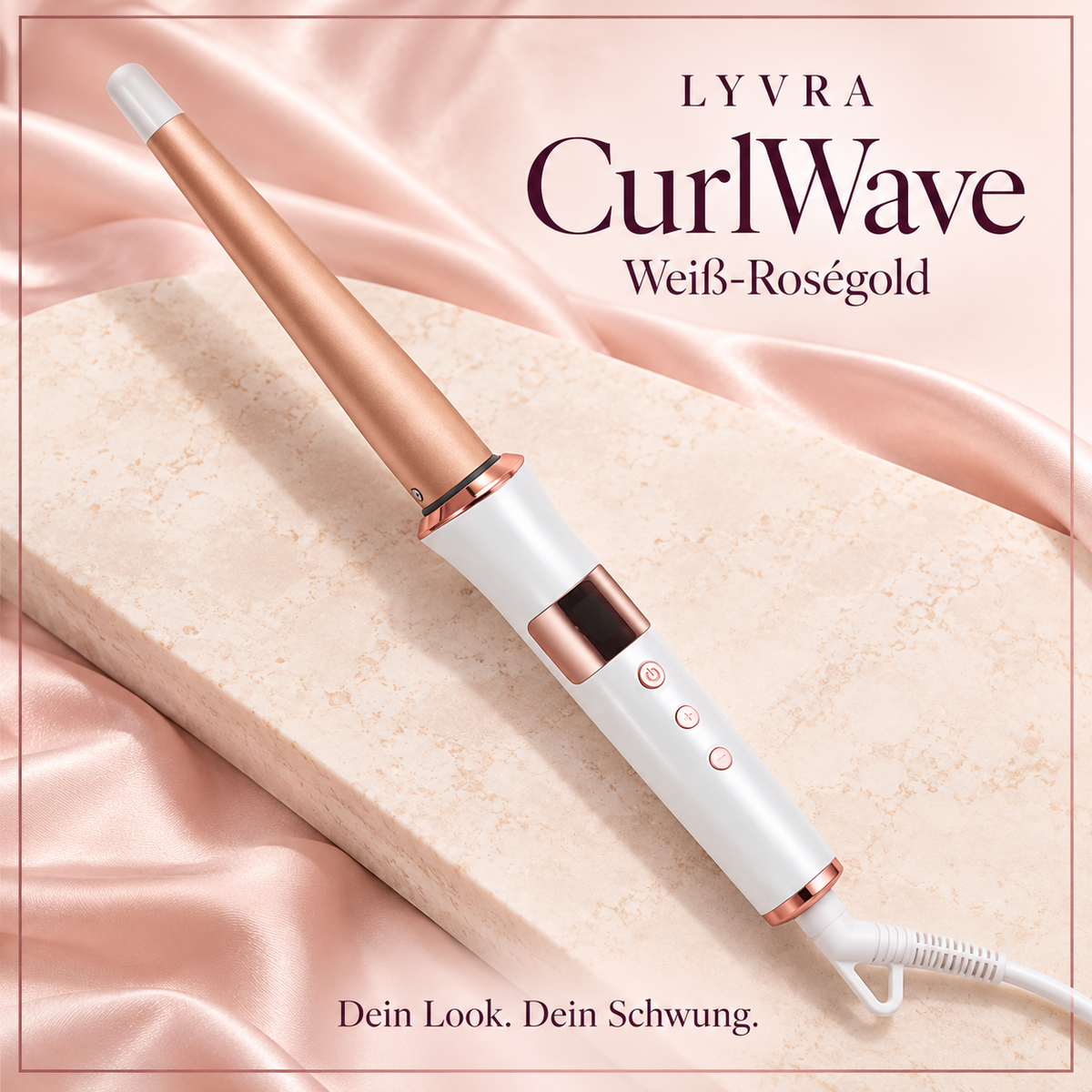LYVRA CurlWave | Lockenstab für Locken & Wellen