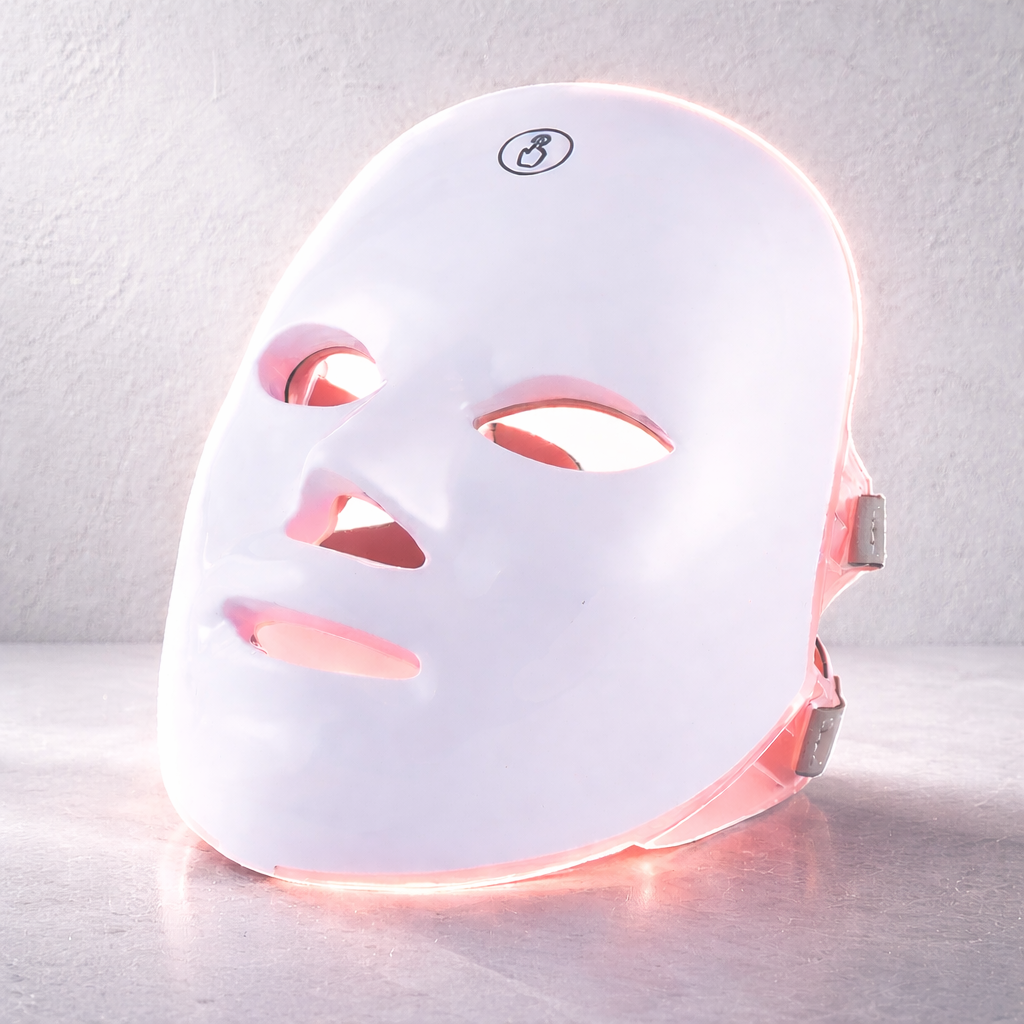 Lyvra 7-in-1 Lichttherapie Maske für Akne und Anti-Aging, kabellos mit LED-Technologie