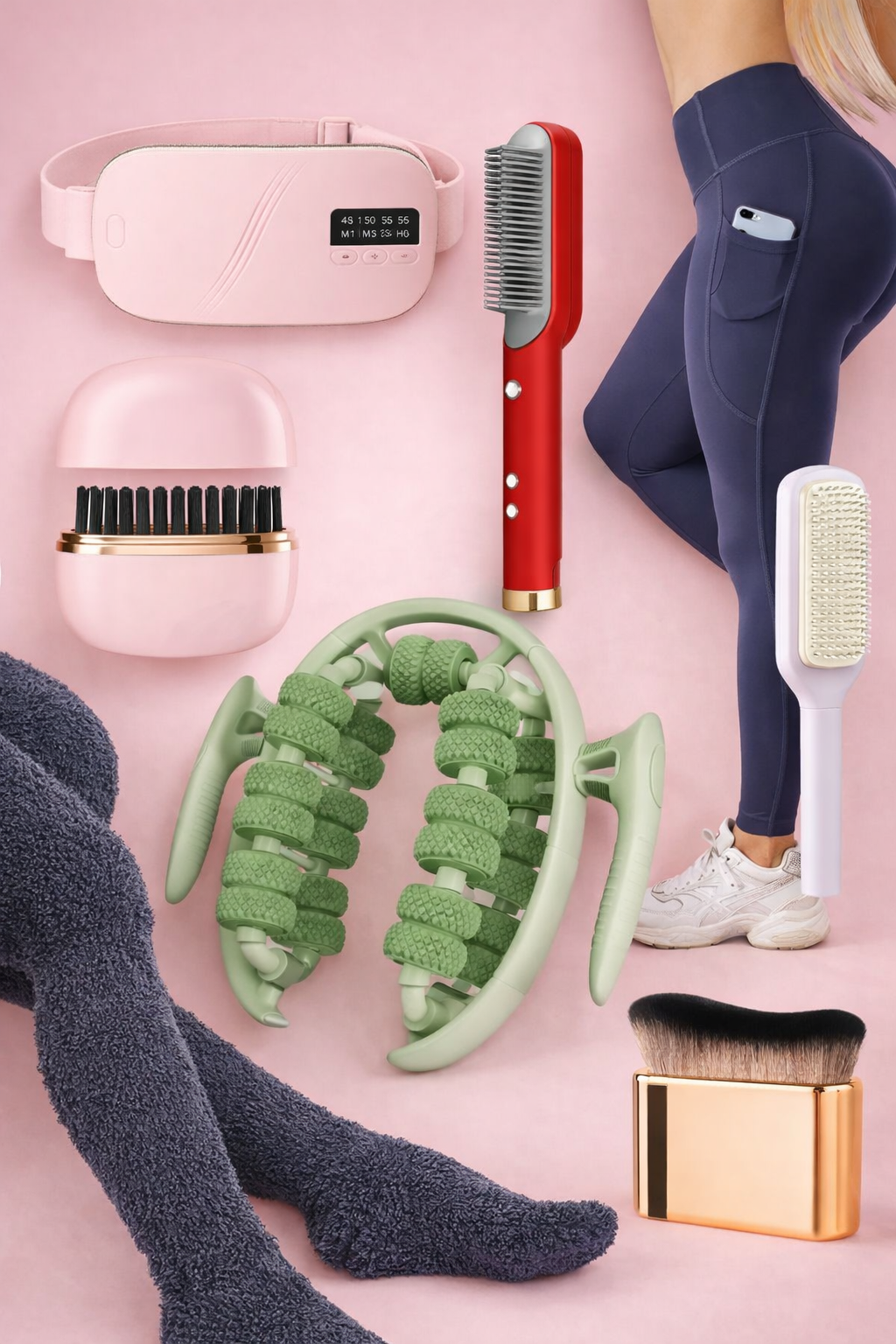 Tragbarer Mini-Haarglätter und Beauty-Gadgets für unterwegs – kompakter Haarglätter für Reisen, Handtasche und schnelles Styling in Deutschland